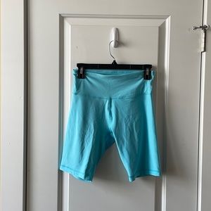 VOGO bright blue biker athletic shorts
